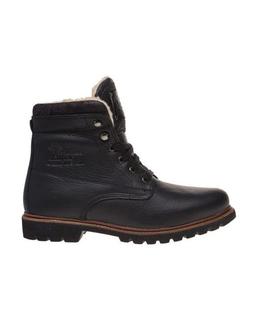 Panama Jack Black 03 Aviator Boots for men