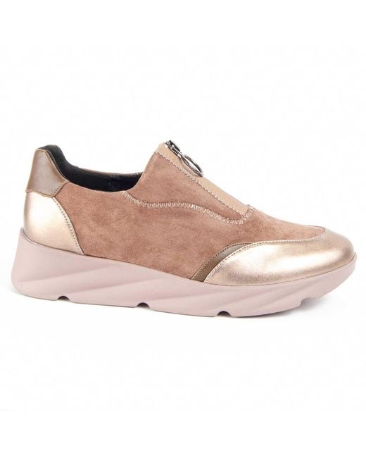 Montevita Pink Wedge Shoe Caleb