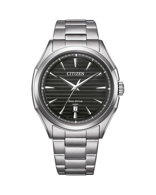 Citizen Gray Silver Watch Aw1750-85e Stainless Steel for men