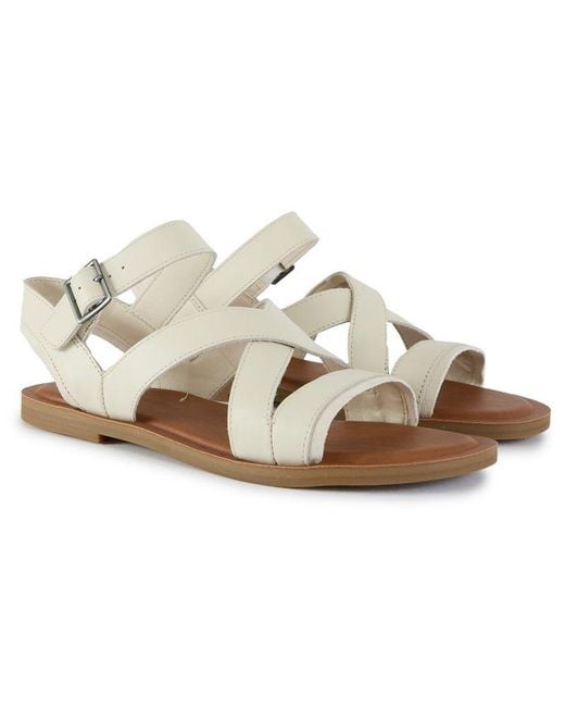 TOMS White Sloanne Sandals
