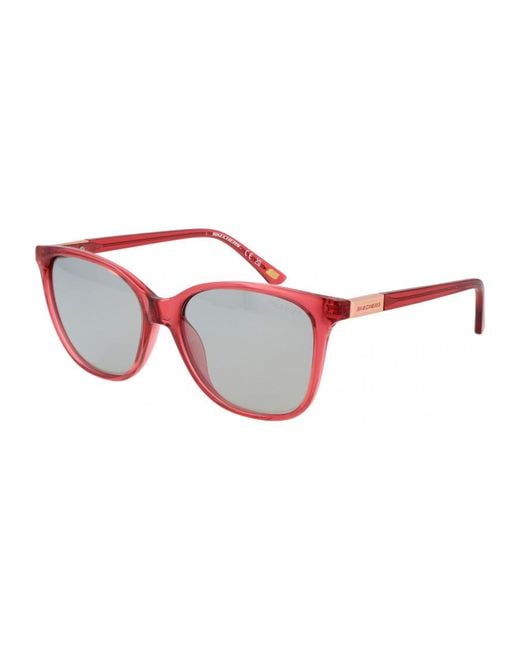 Skechers Red Se6361 5672D 56 72D Sunglasses