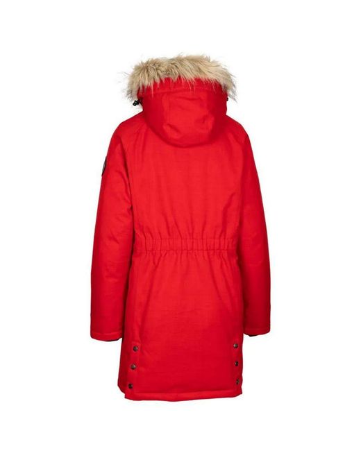Trespass Red Ladies Dana Down Jacket Marl)