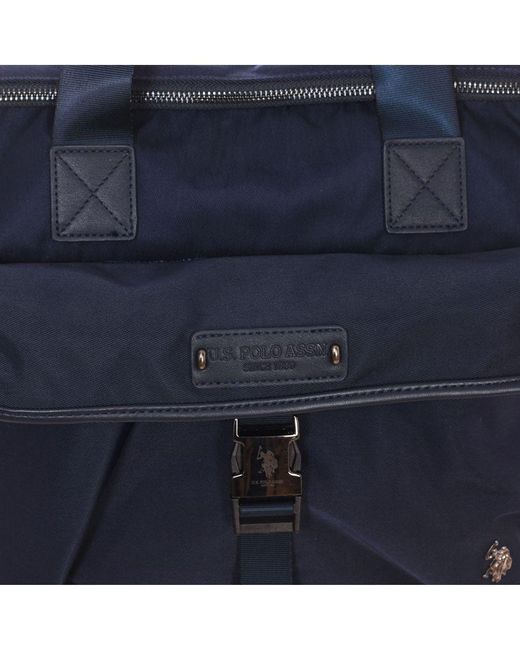 U.S. POLO ASSN. Blue Beus96027Mip Briefcase for men
