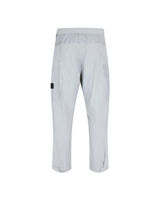 Boss Gray Expo 10257837 01 Straight Leg Trousers for men