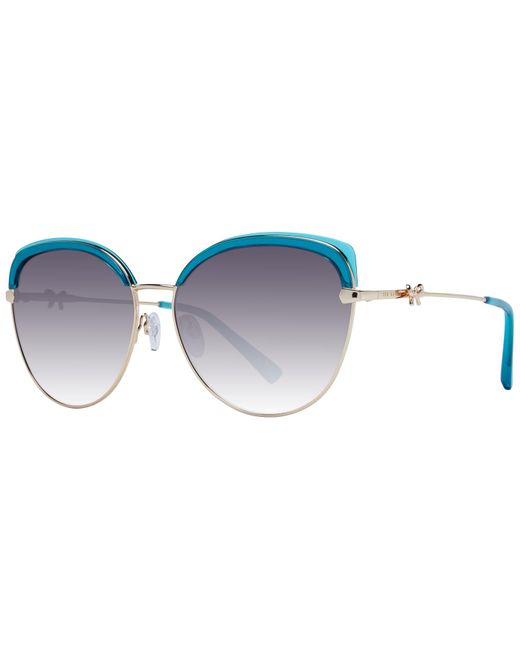 Ted Baker Blue Semi Rimless Multicolour Gradient Tb1661 Tamma