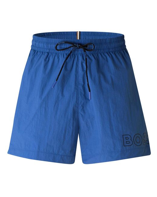 Boss Blue Mooneye Swim Shorts for men