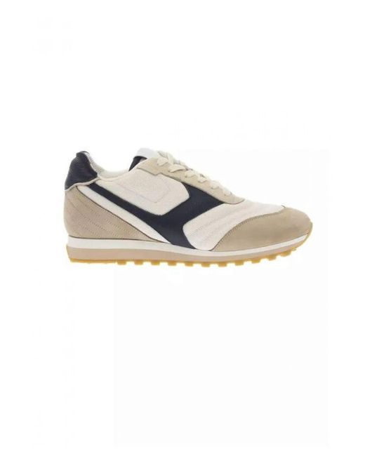 Pantofola D Oro White Upper Sneaker Leather for men