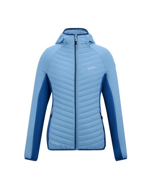 Regatta Blue Ladies Anderson Hybrid Jacket (Washed Denim/Aviator)