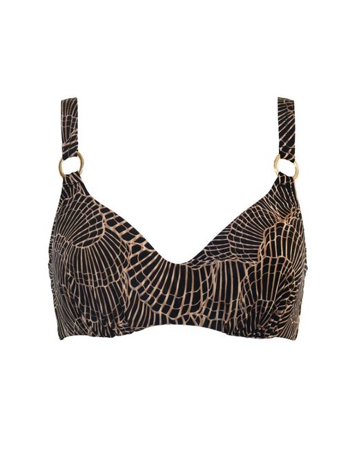 Pour Moi Black 20921 Samoa Underwired Bikini Top