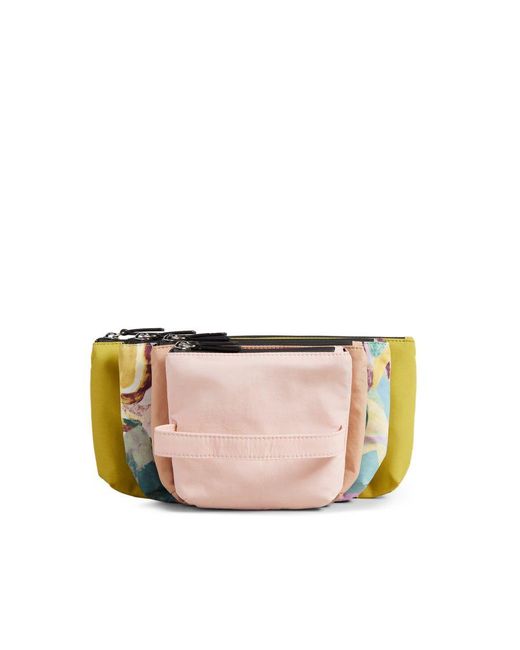 Ted Baker Pink Multia Multi Pouch Washbag