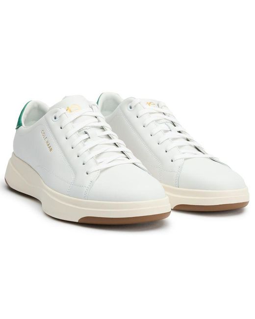 Cole Haan White Grandpro Tennis 2.0 Trainers for men