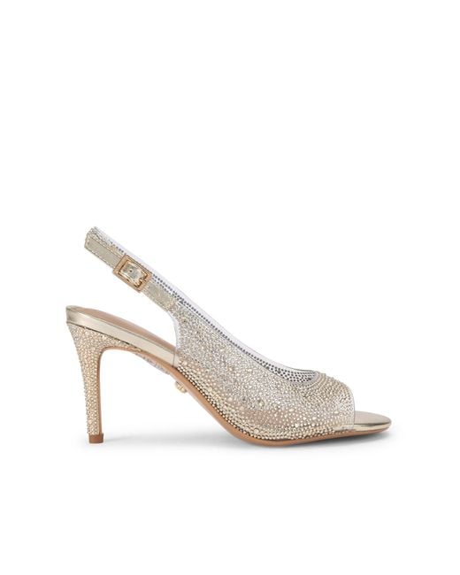 Carvela Kurt Geiger White Lovebird Sling Sandals