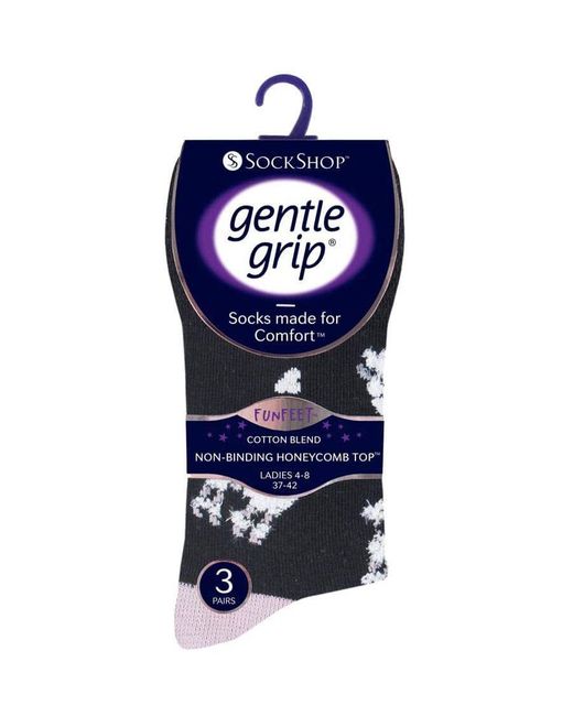 Gentle Grip Black Gentle Grip Womens