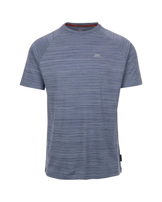 Trespass Blue Leecana Tp75 T-Shirt (Denim Marl) for men