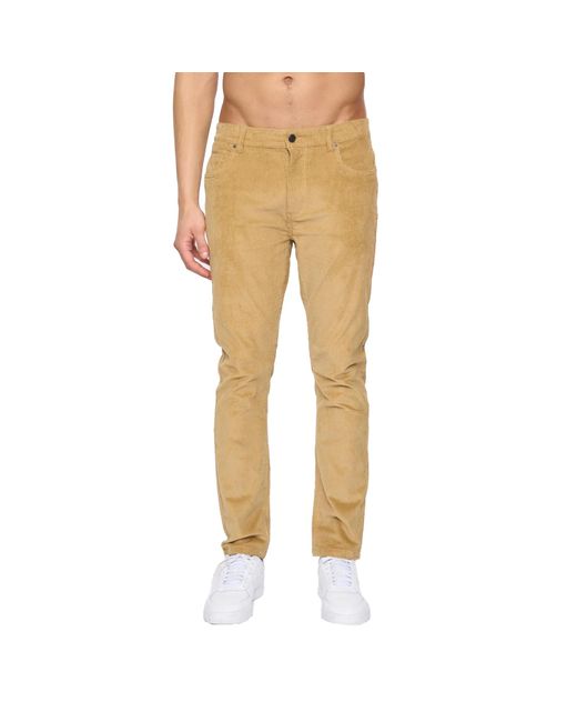 Duck and Cover Natural Cordsome Trousers for men