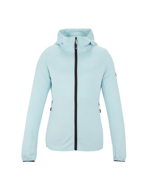 Regatta Blue Ladies Ferna Stretch Hooded Fleece Jacket (Ocean Mist)