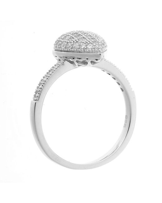 Orphelia White 925 Sterling Ring