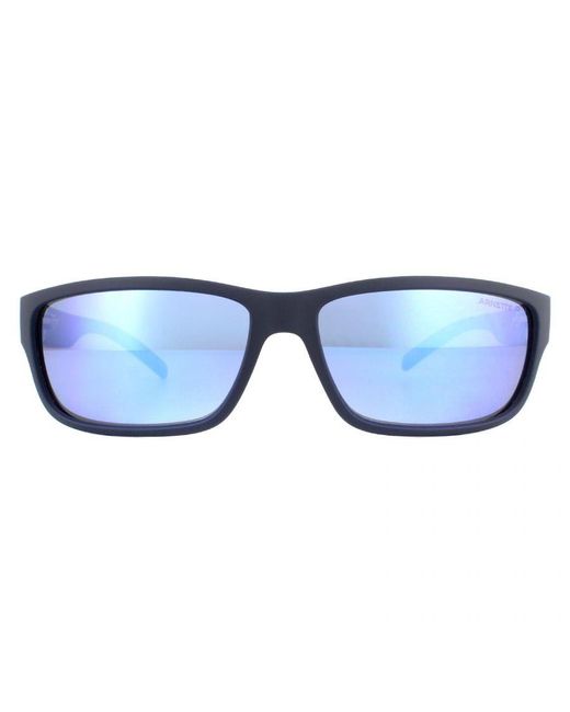 Arnette Blue Sunglasses Zoro An4271 258722 Matte Dark Mirror Water Polarized for men