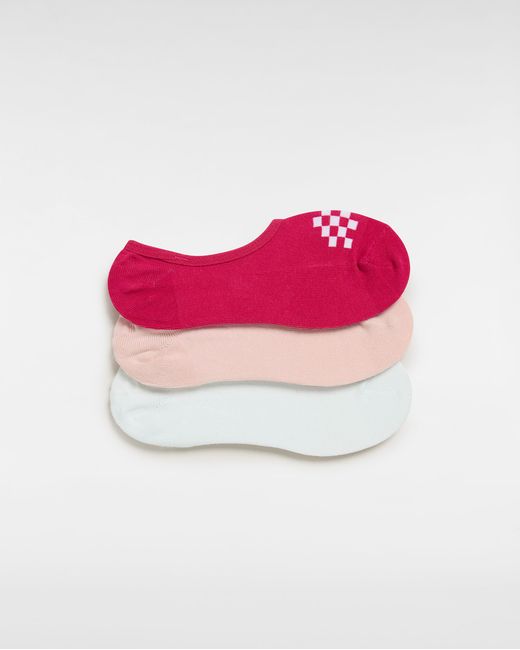 Vans Pink Classic Canoodle 6.5-10 3 Pack Socks