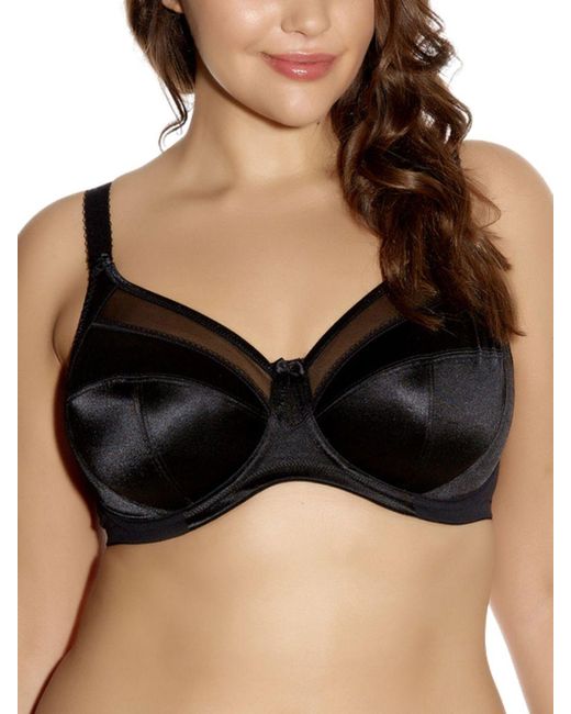 Goddess Black Keira Underwired Bra Polyamide