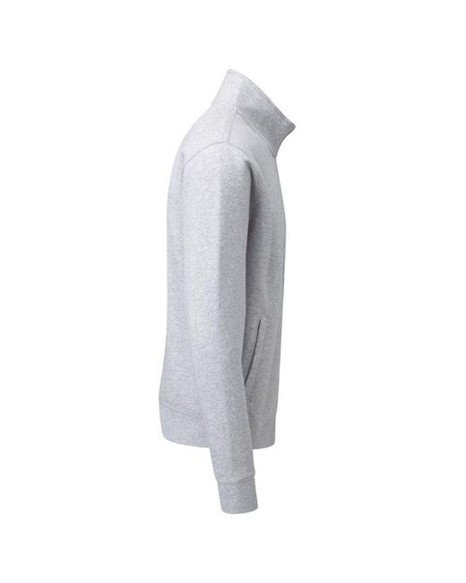 Russell Gray Authentic Full Zip Jacket (Light Oxford) for men