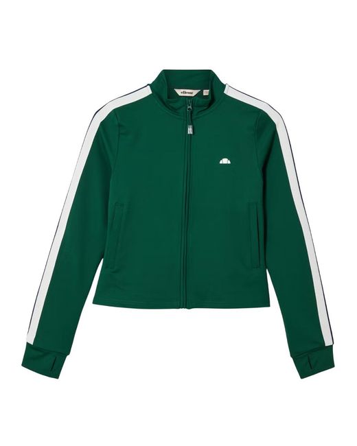 Ellesse Green Ladies Banff Full Zip Track Top (Dark)