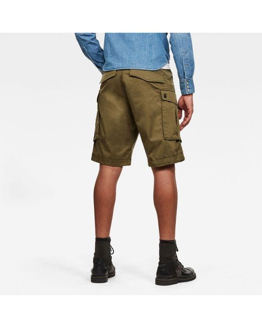 G Star RAW G star Raw Loose 1 2 length Cargo Shorts Cotton in