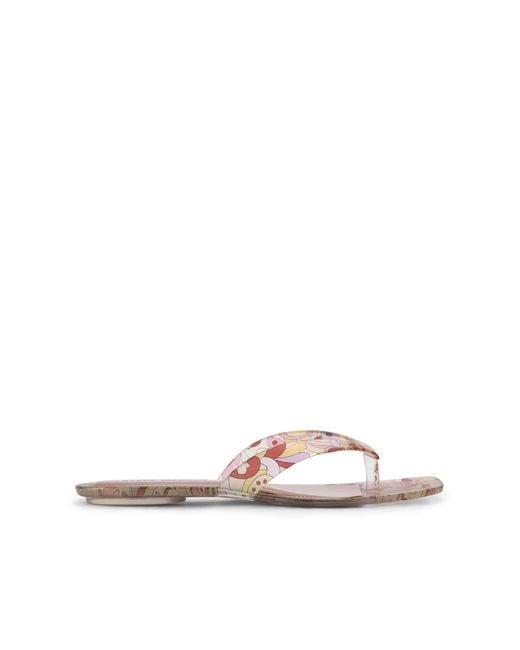 Steve Madden Pink Trella Jelly Floral Print Sandals
