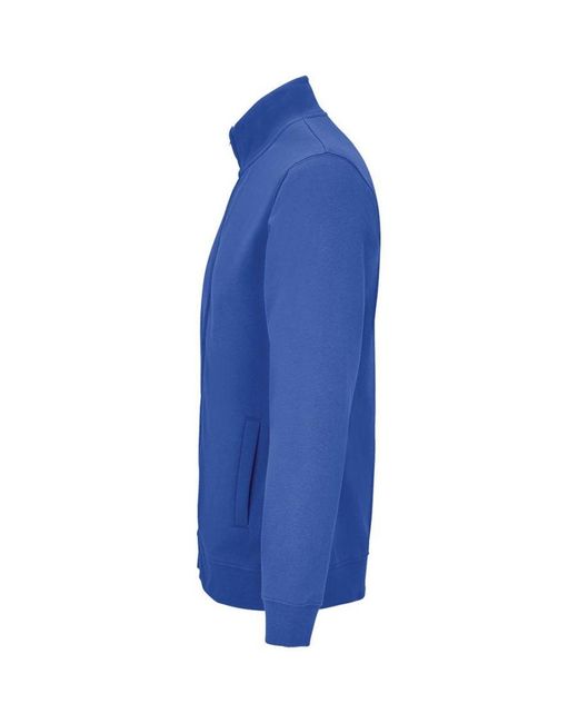 Sol's Cooper Sweat Jacket Met Volledige Rits Voor Volwassenen (koningsblauw) in het Blue