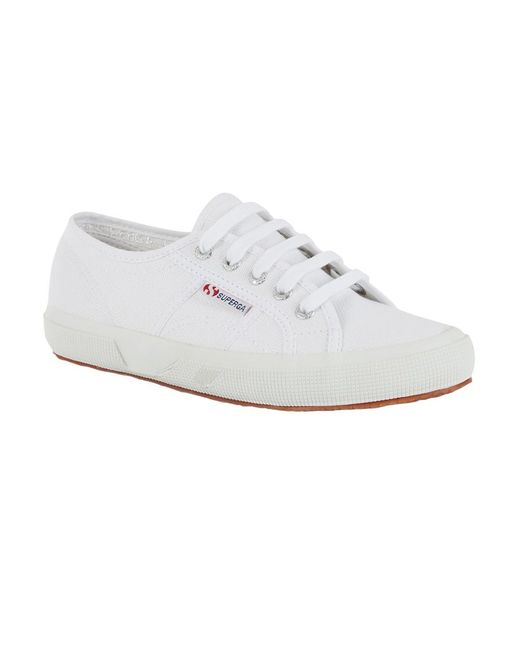 Superga White Plain Cotton Shoe Laces