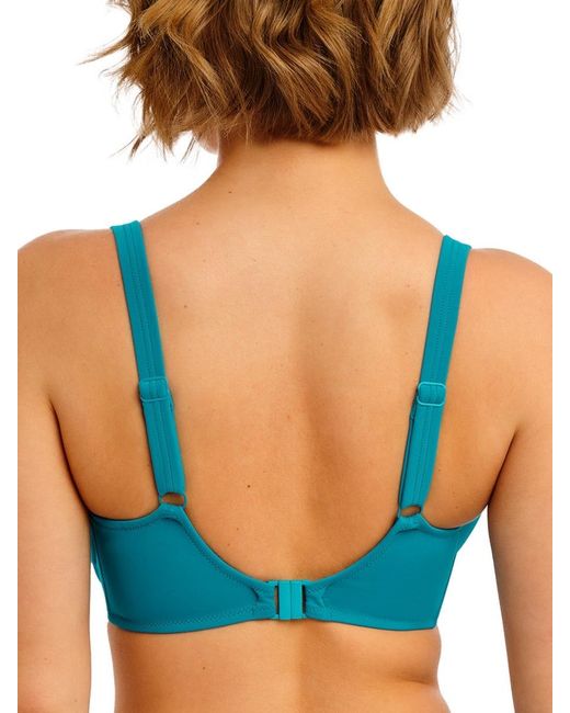 Freya Blue Jewel Cove Sweetheart Bikini Top