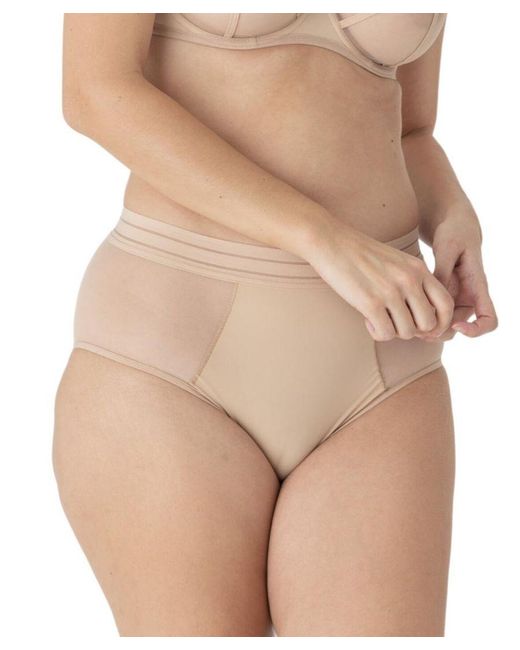 Maison Lejaby Natural 171264 Nufit High-Waisted Briefs