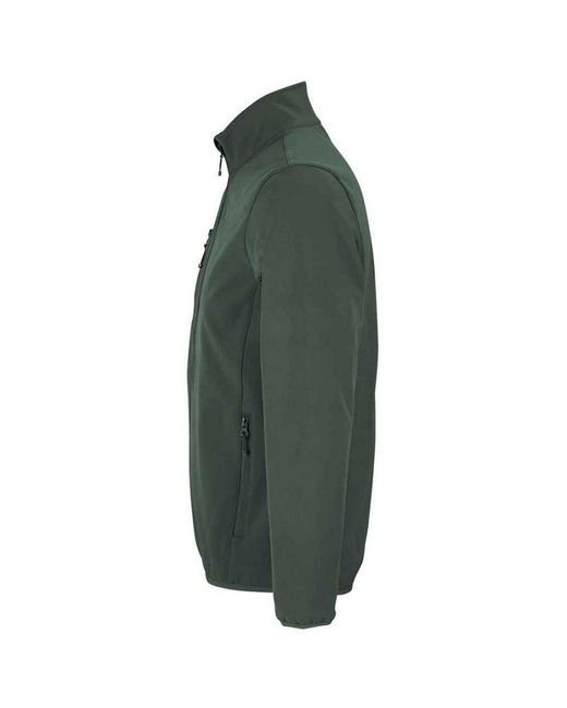 Sol's Green Falcon Recycled Soft Shell Jacket (Forest) for men