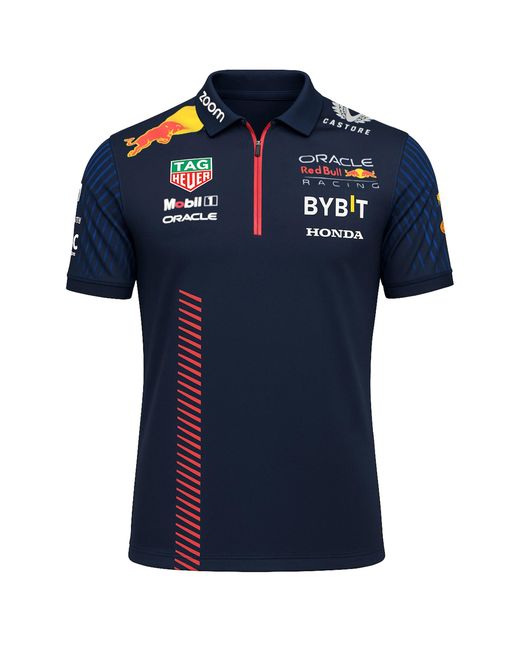 Castore Blue Bull Racing F1 Team Formula Polo Shirt Polyamide for men