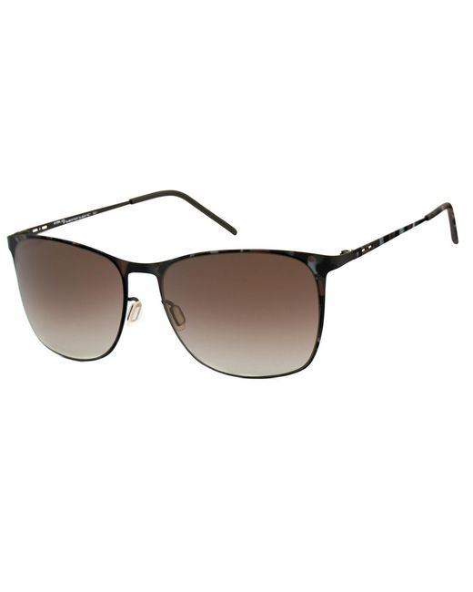 Italia Independent Brown Sunglasses 57/16/140 Mm Metal
