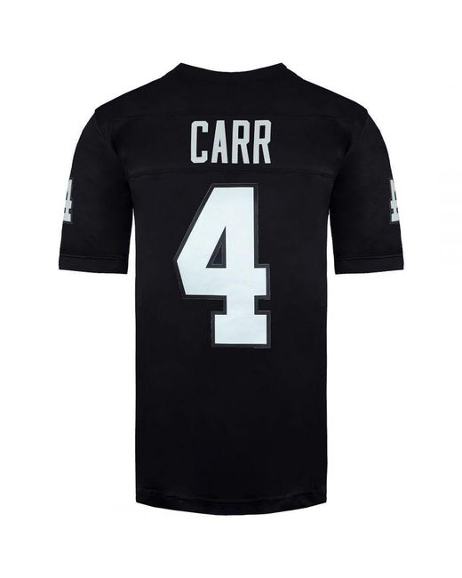 Nike Black Nfl Las Vegas Raiders 4 Derek Carr Home Limited Played Jersey