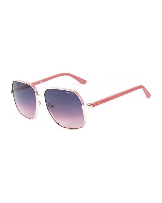 Guess Metallic Gu00107 58 5874B Sunglasses