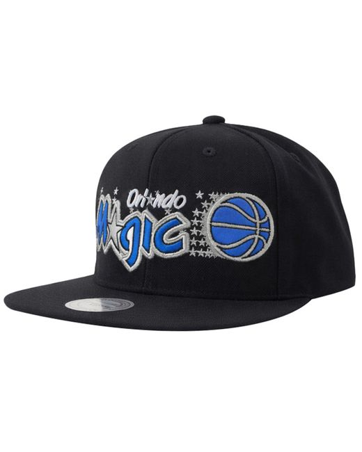 Mitchell & Ness Blue Nba Orlando Magic Wool Solid Cap
