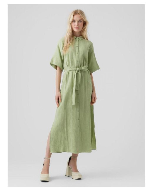Vero Moda Natali Maxi Dress in het Green