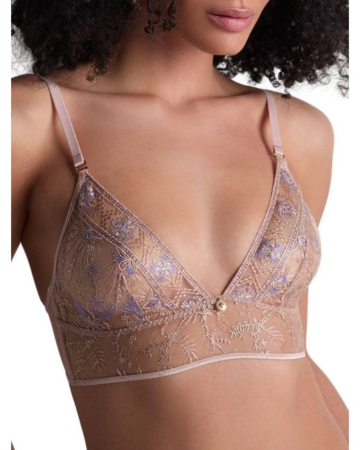 Aubade Brown Sound Of Heart Triangle Bralette