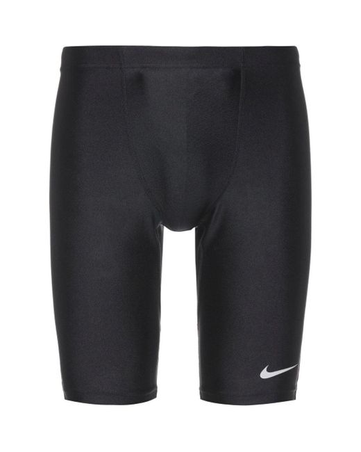 Nike Blue Logo Dri-Fit Tight Shorts for men