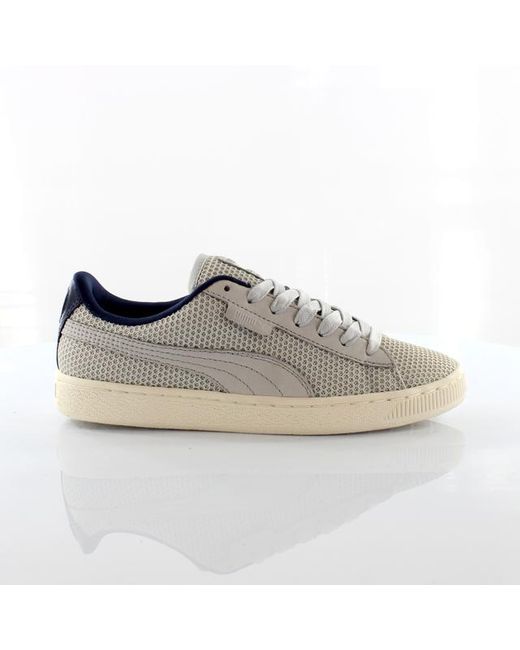 PUMA Gray States X Ald Aim Leon Dore Low Lace Up Trainers 358588 03 for men