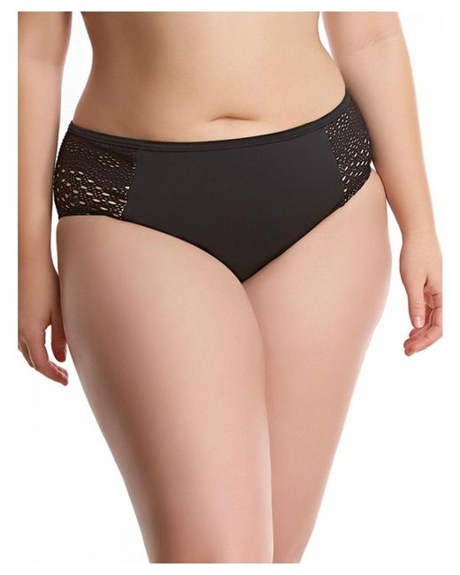 Elomi 7534 Indie Mid Rise Bikini Brief Black