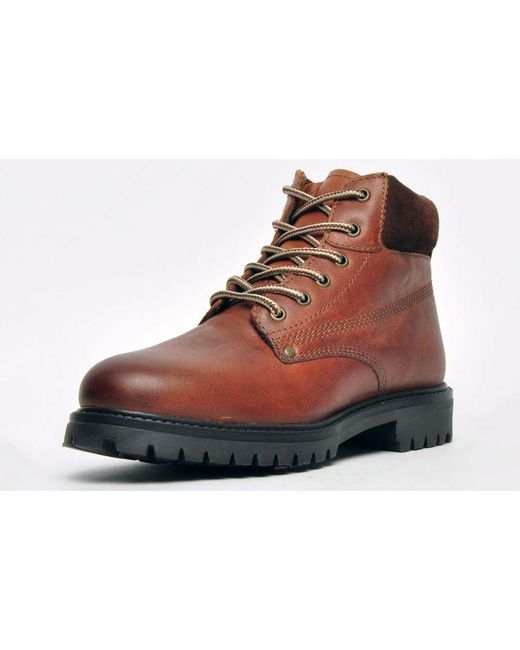 Red Tape Brown Oaktrak Baxter Leather By for men