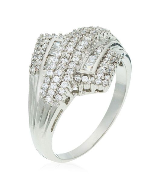 Orphelia Metallic 925 Sterling Ring
