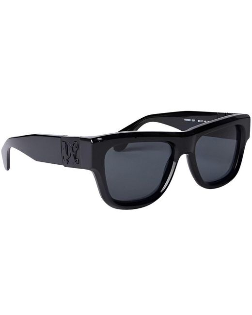 Palm Angels Blue Accessories Merrill Rectangle Sunglasses for men