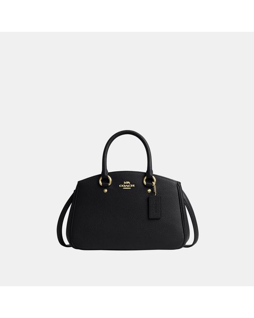 COACH Black Savannah Small Carryall