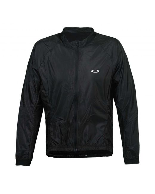 Oakley Black Jawbreaker Road Jersey Cycling Lightweight Jacket for men