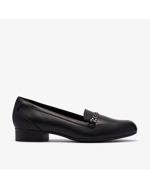 Clarks Black Juliet Mia Leather Shoes