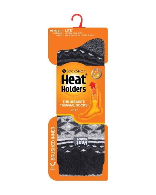 Heat Holders Black Lite for men